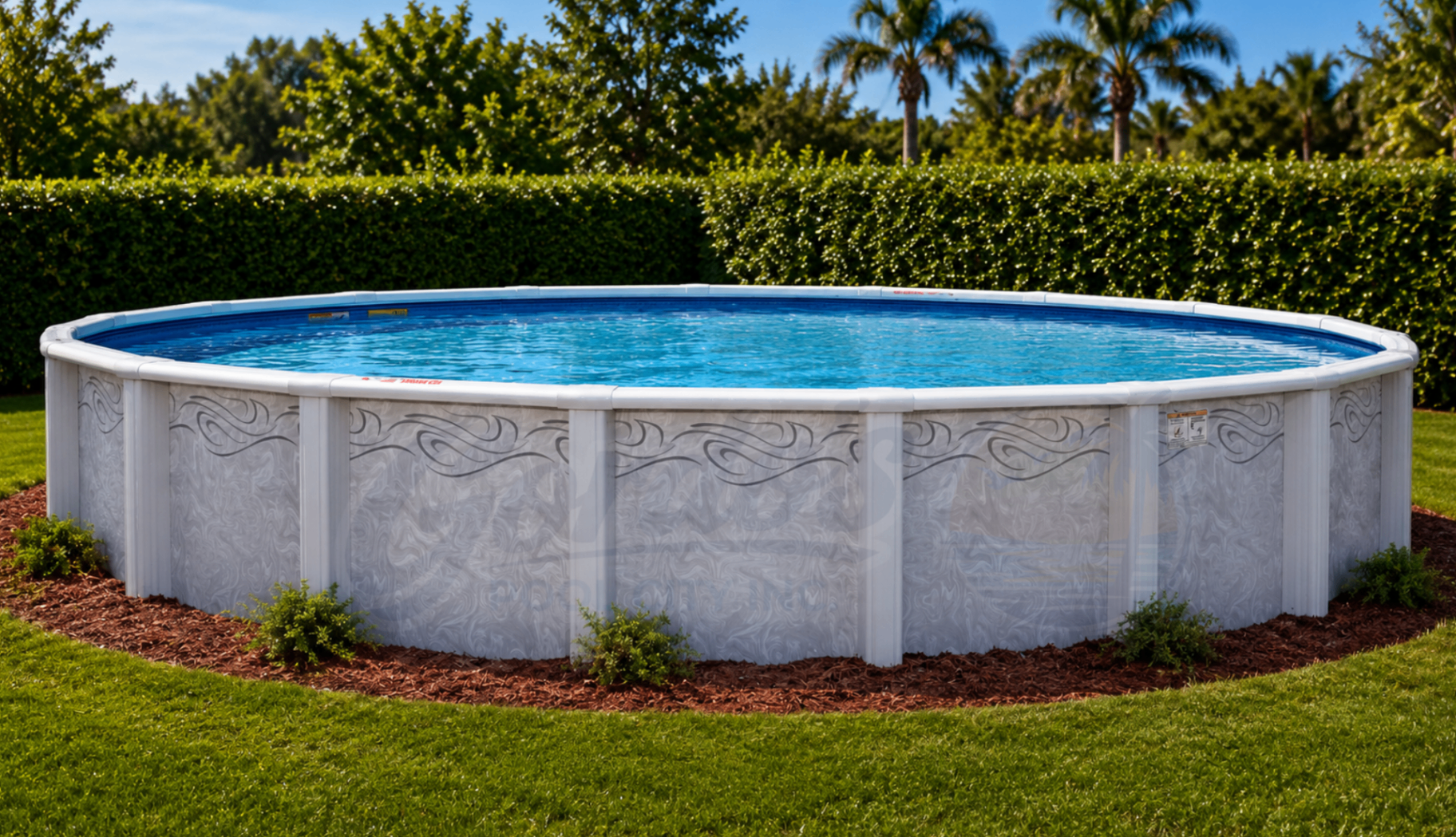 Doughboy Saratoga steel frame pool rendition